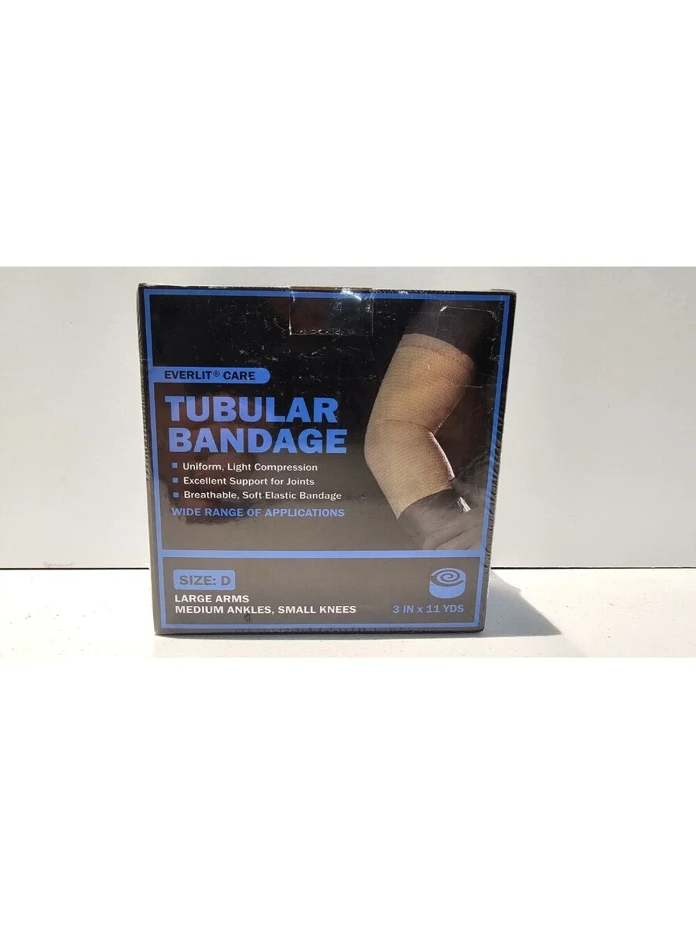 Everlit Care Elastic Tubular Bandage Size D 3